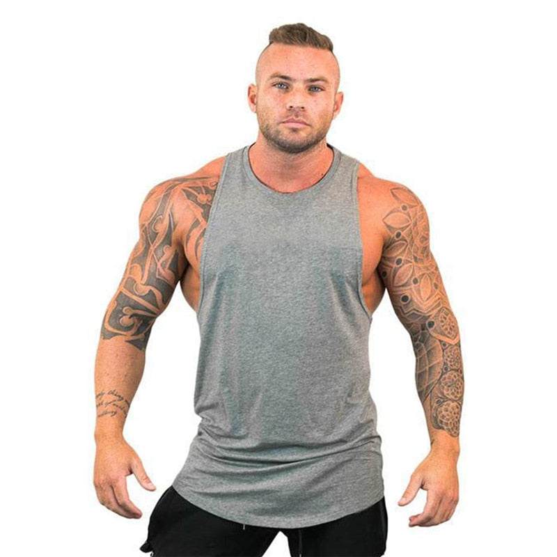 Men's Sleeveless Bodybuilding Tank Top