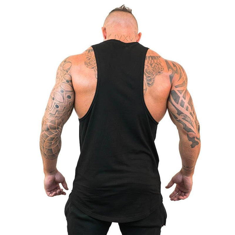 Men's Sleeveless Bodybuilding Tank Top