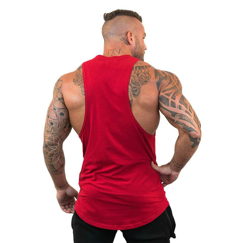 Men's Sleeveless Bodybuilding Tank Top