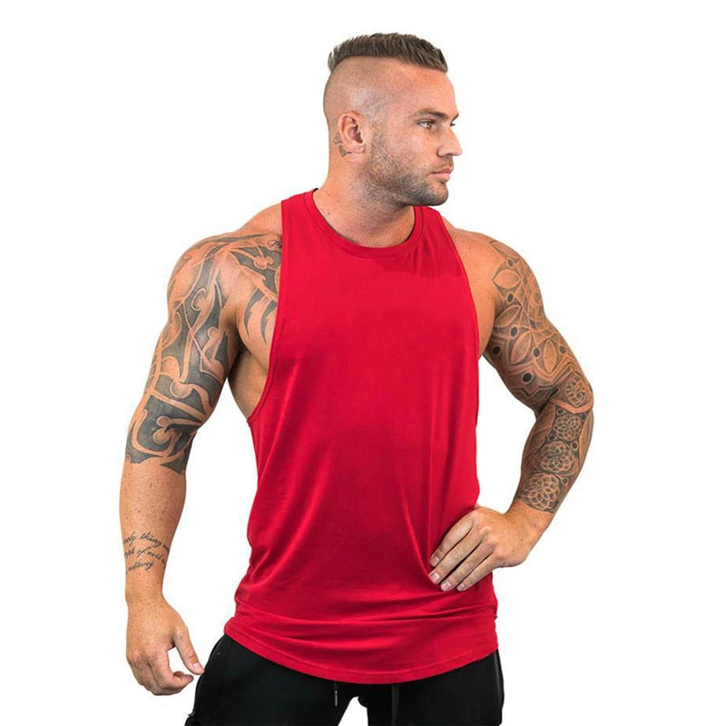Men's Sleeveless Bodybuilding Tank Top