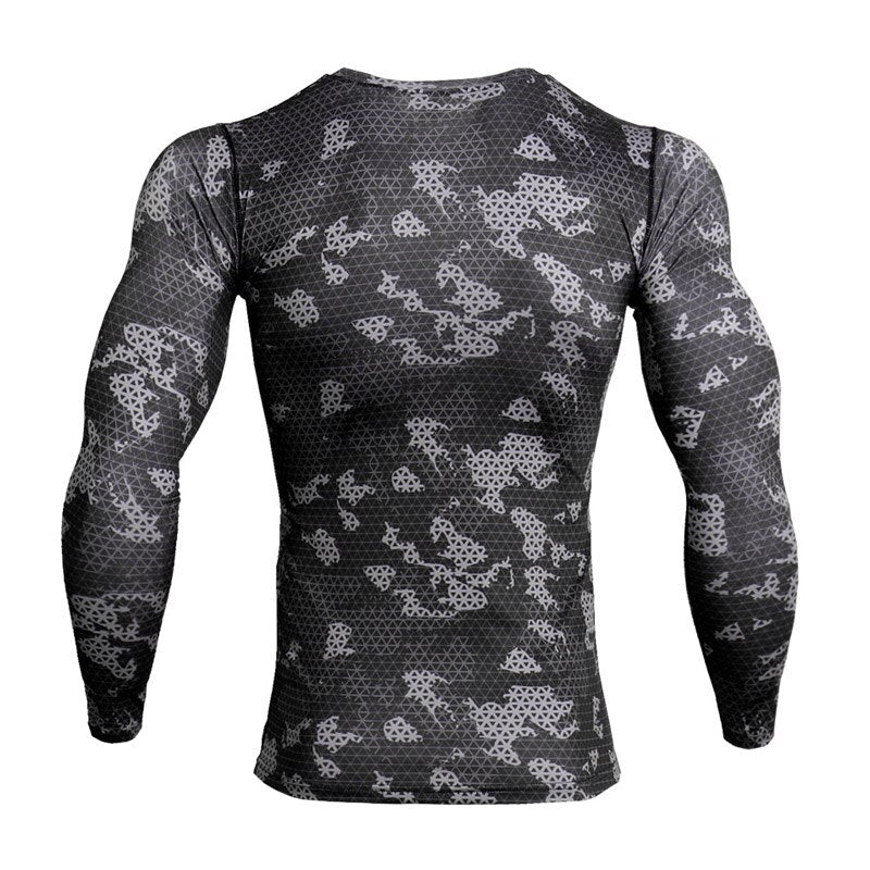 Men's Camouflage Fitness Tracksuit
