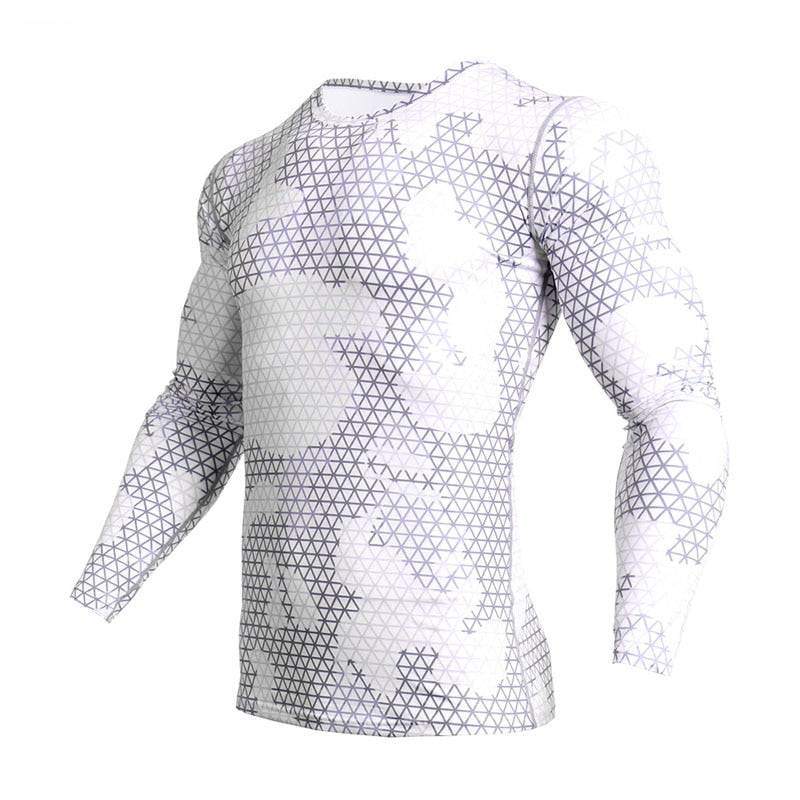 Men's Camouflage Fitness Tracksuit