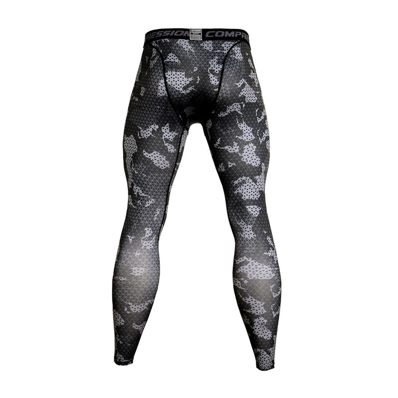 Men's Camouflage Fitness Tracksuit