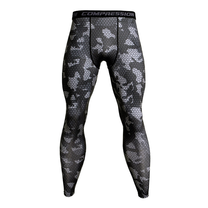 Men's Camouflage Fitness Tracksuit
