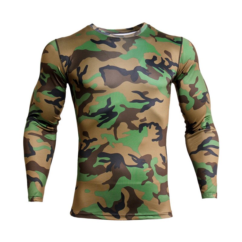 Men's Camouflage Fitness Tracksuit