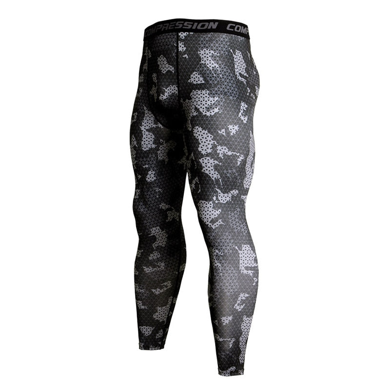 Men's Camouflage Fitness Tracksuit