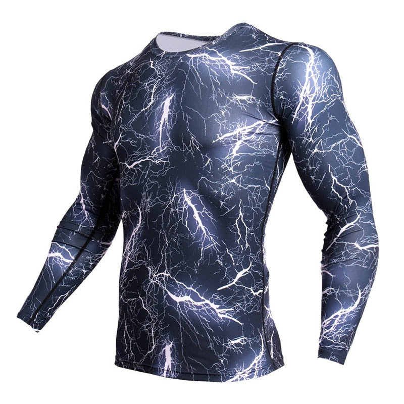 Men's Camouflage Fitness Tracksuit