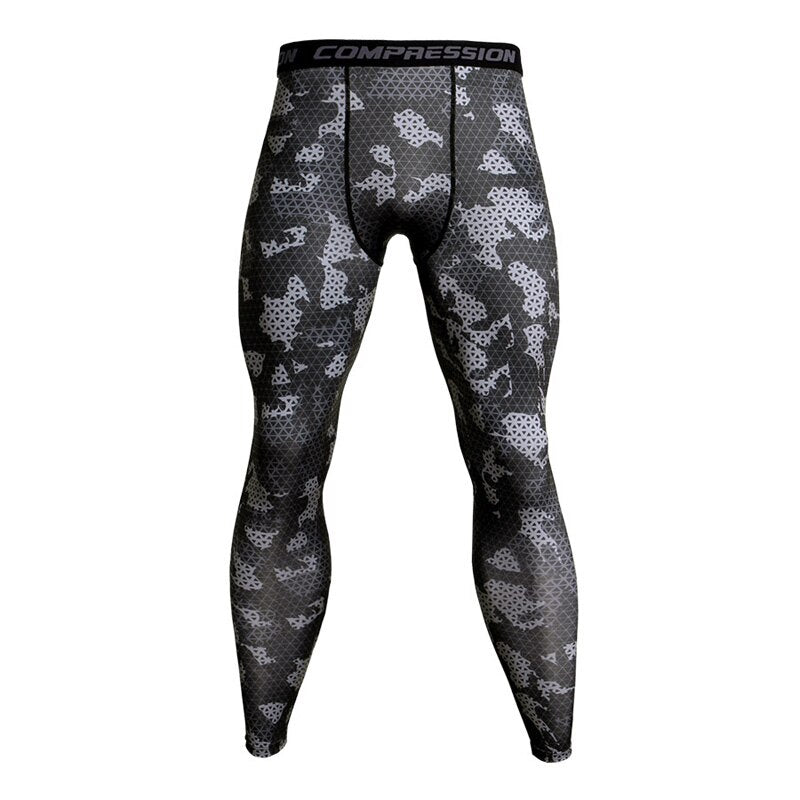 Men's Camouflage Fitness Tracksuit