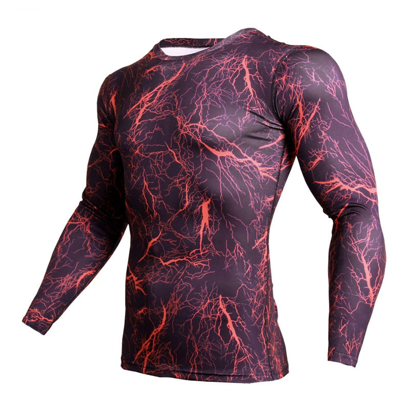 Men's Camouflage Fitness Tracksuit