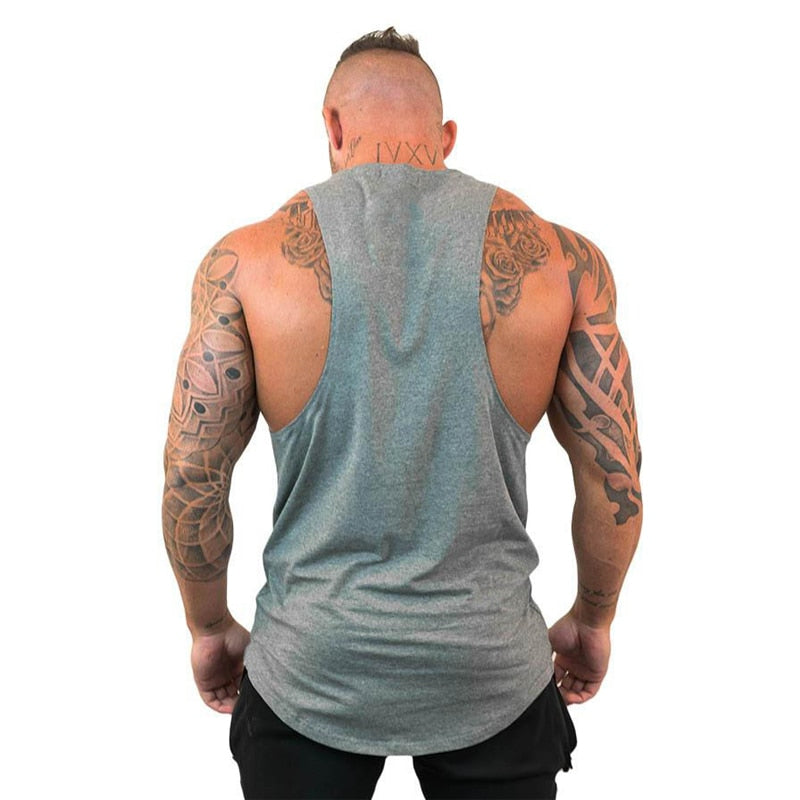 Men's Sleeveless Bodybuilding Tank Top