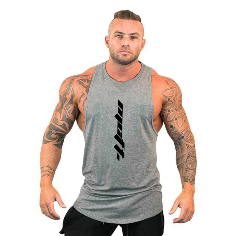Men's Sleeveless Bodybuilding Tank Top