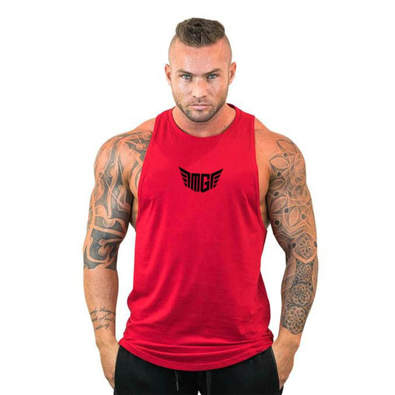 Men's Sleeveless Bodybuilding Tank Top