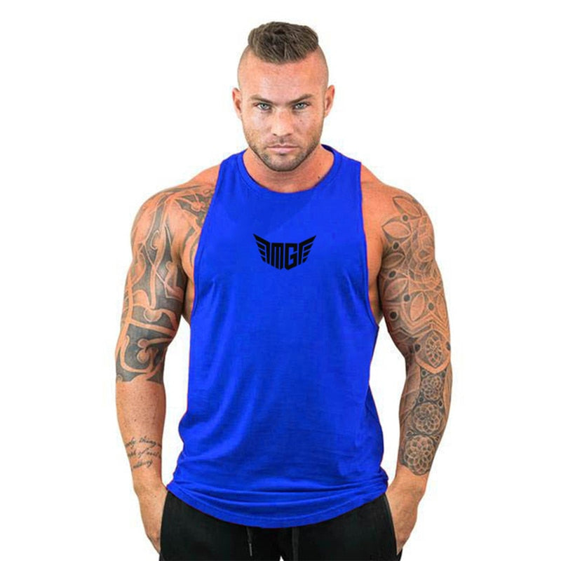 Men's Sleeveless Bodybuilding Tank Top