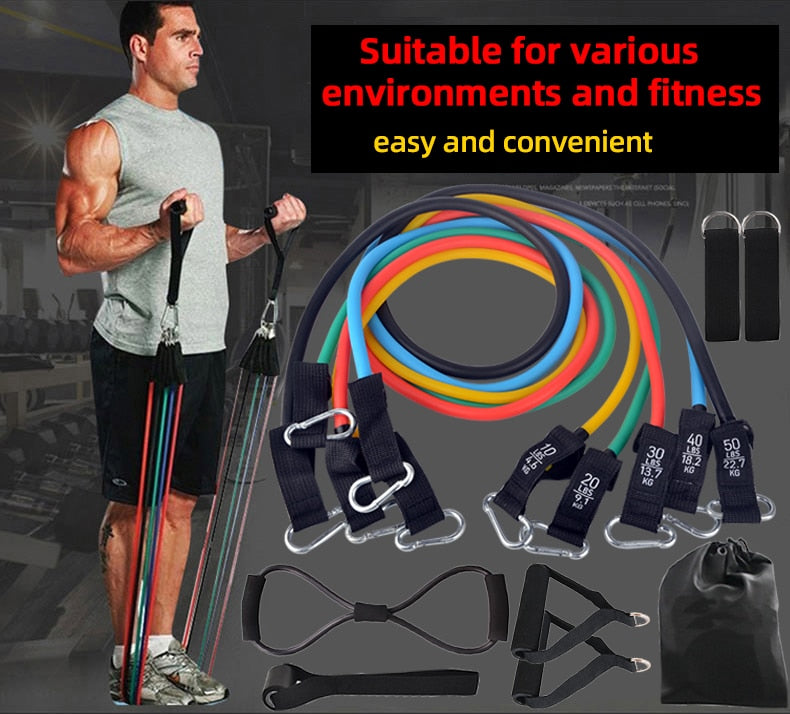 Bodybuilding Resistance Band Set