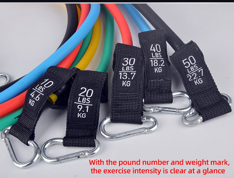 Bodybuilding Resistance Band Set