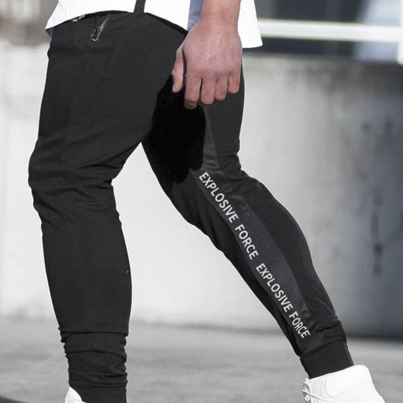 Mens Fitness Casual Pants