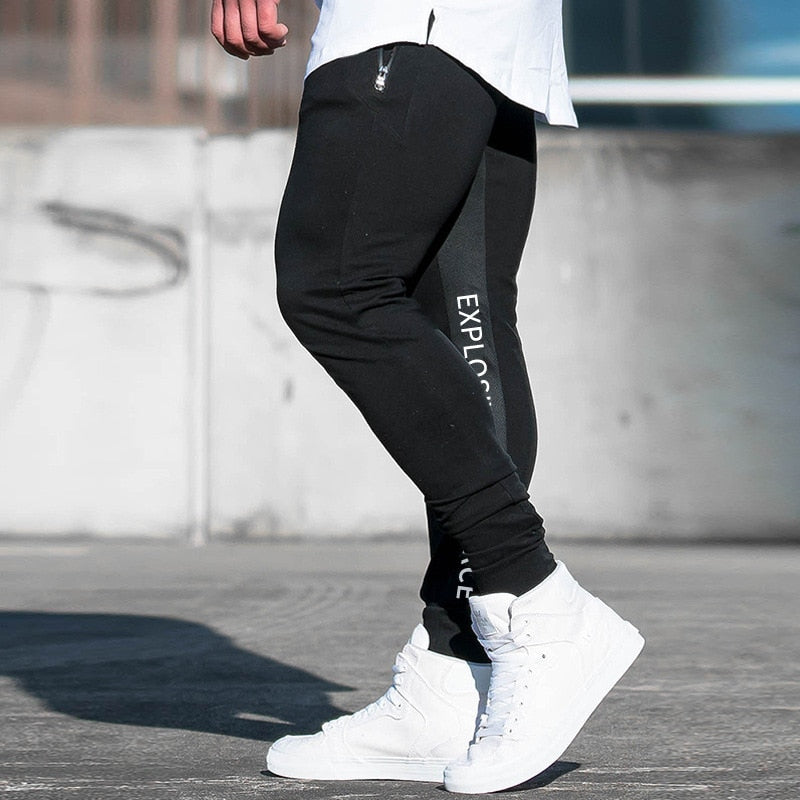 Mens Fitness Casual Pants