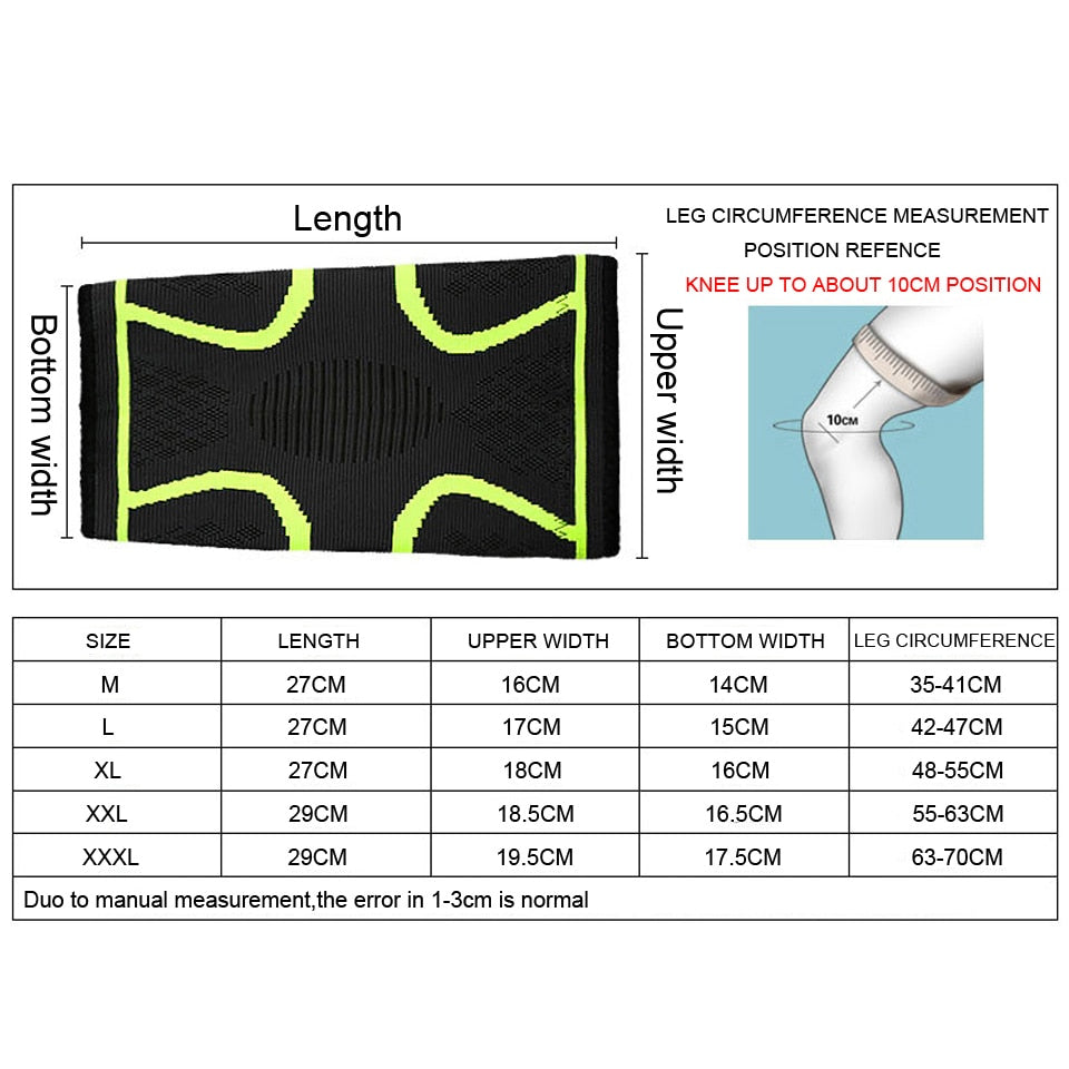 Fitness Compression Knee Support Braces