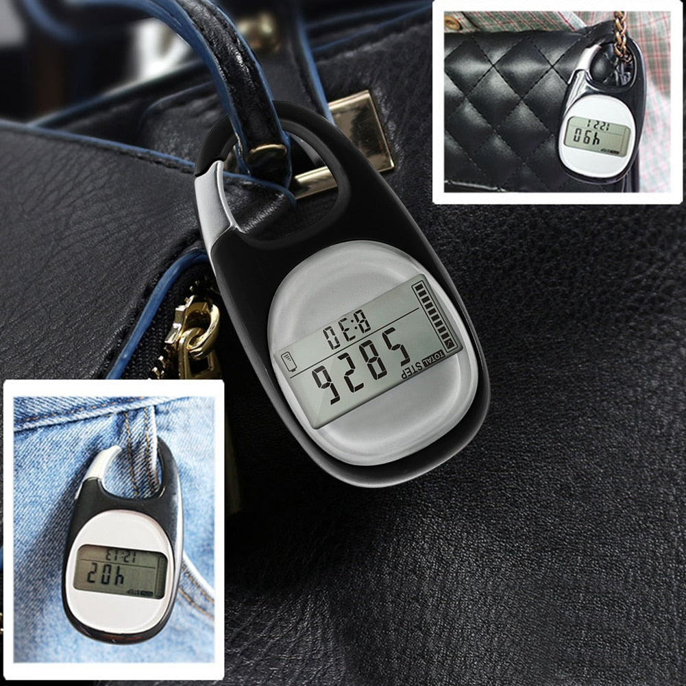 Digital Sports Pedometer With Clip.