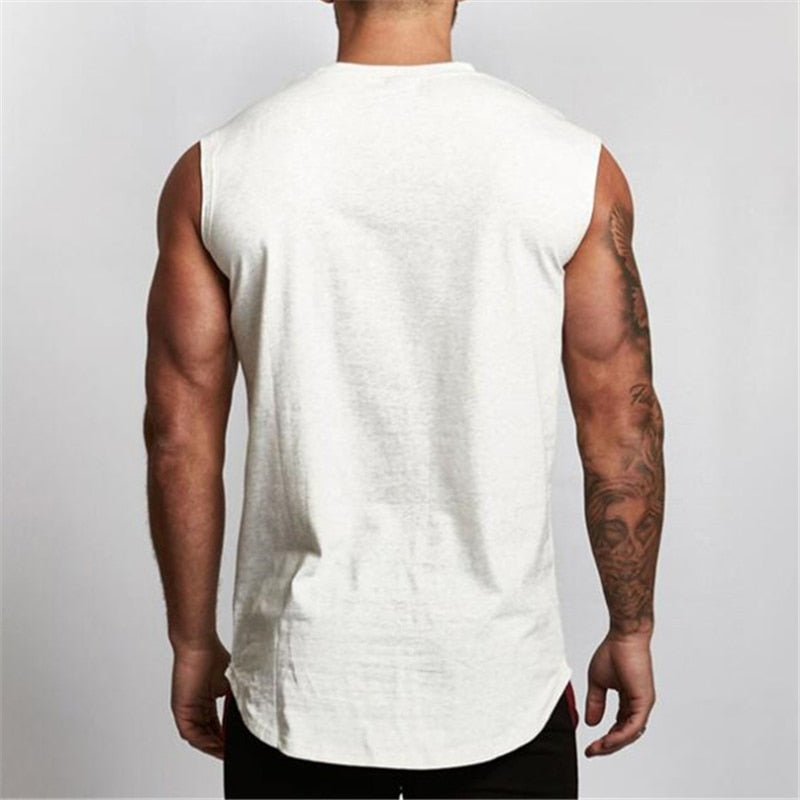 Men's Sleeveless Fitness Tank Top