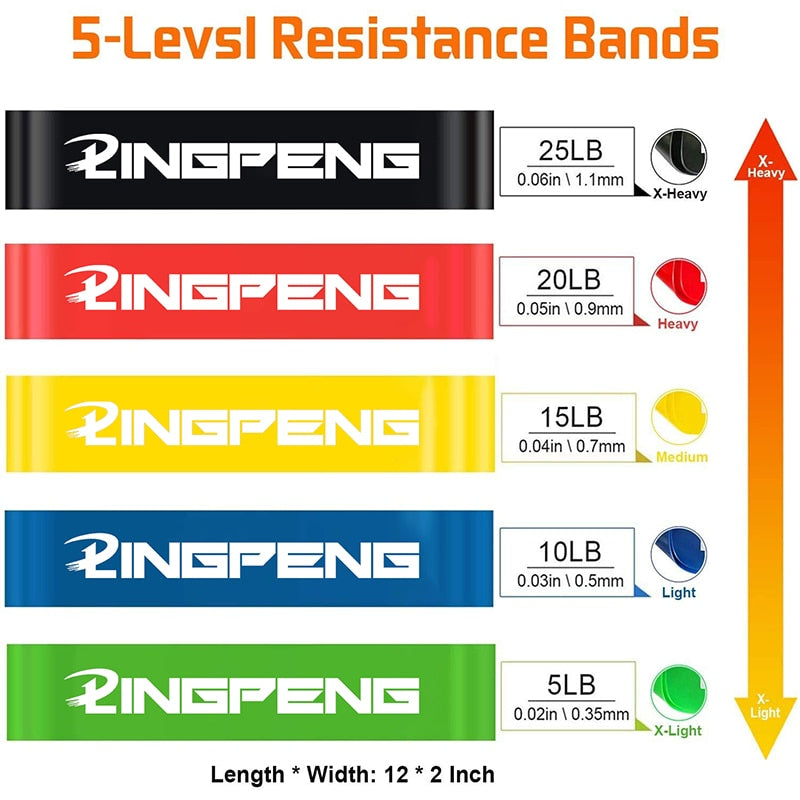 Fitness Resistance Pull Bar Set