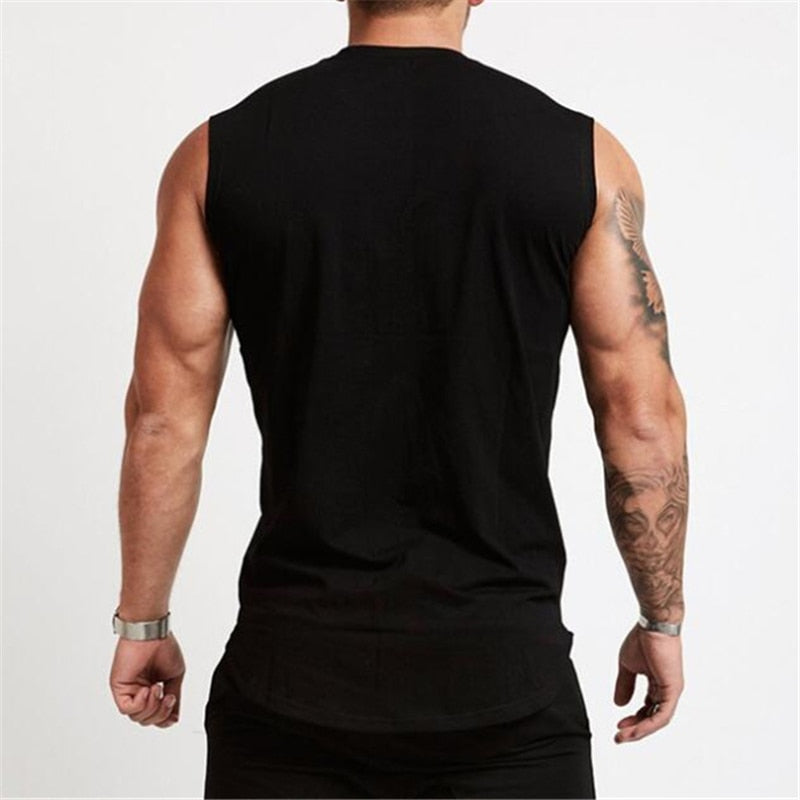 Men's Sleeveless Fitness Tank Top