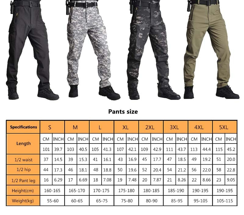 Military Casual Camouflage Cargo Pants