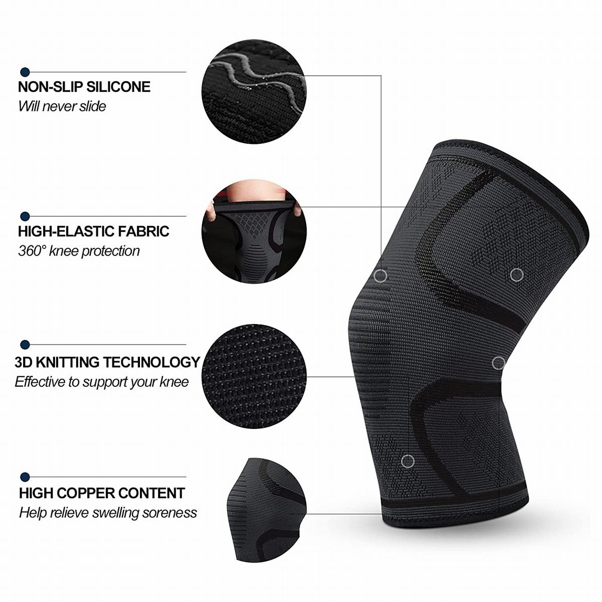 Sports Compression Knee Pads