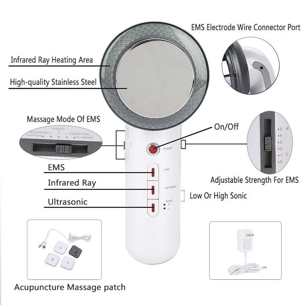 Body Slimming Ultrasonic Massager