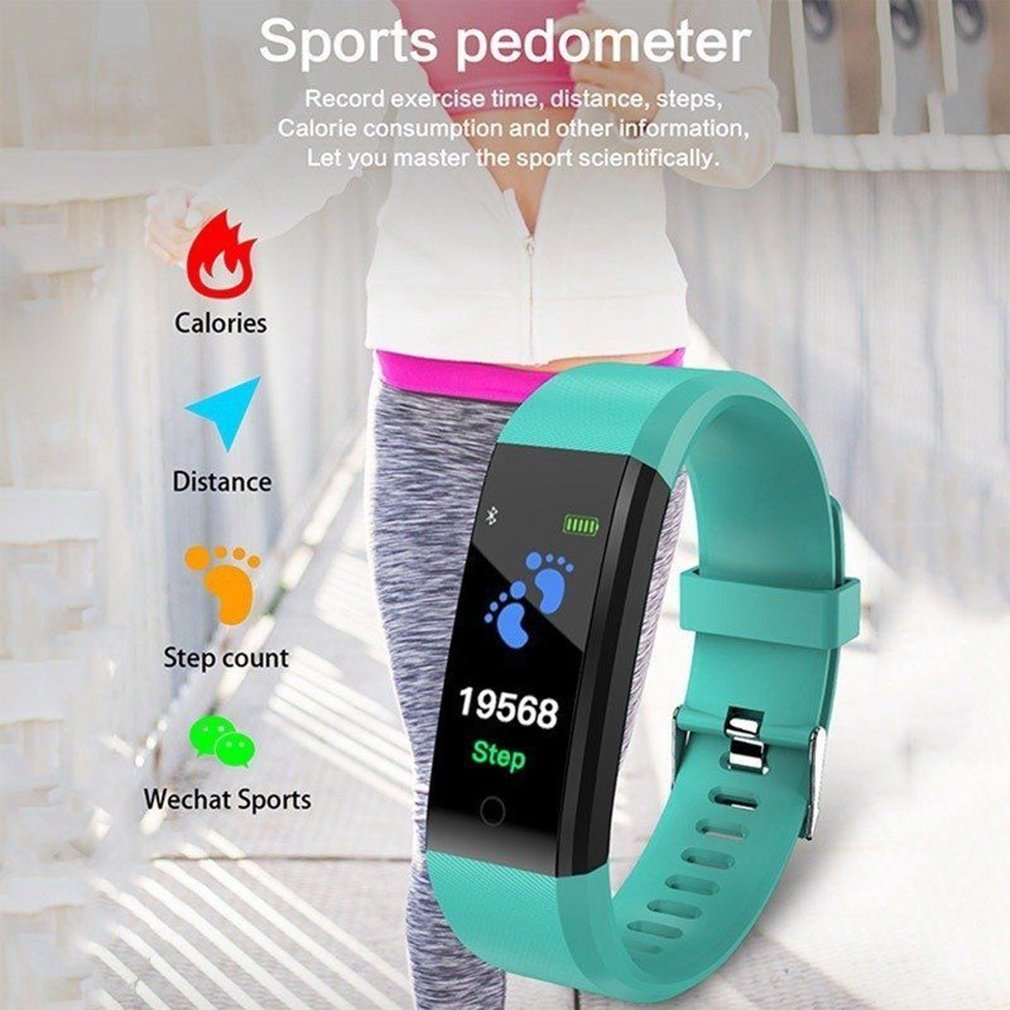 Smart Watch Heart Rate  Fitness Tracker