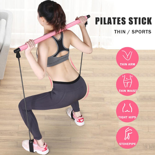 Pilates Yoga Fitness Resistance Bar