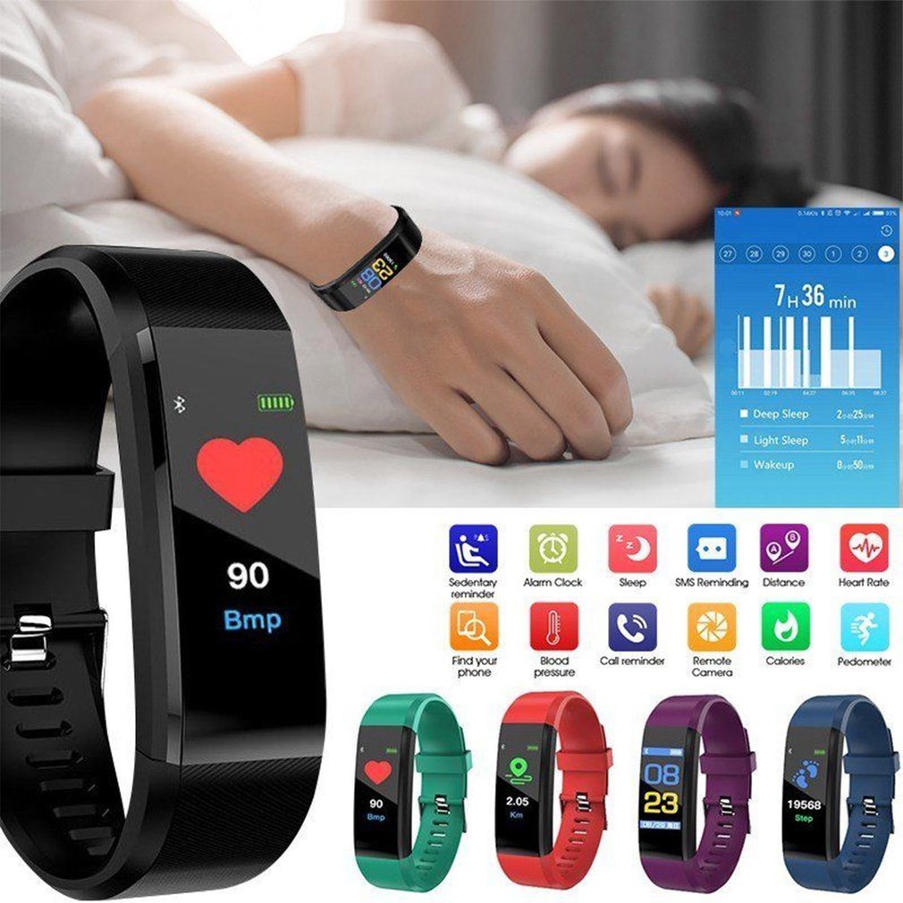 Smart Watch Heart Rate  Fitness Tracker