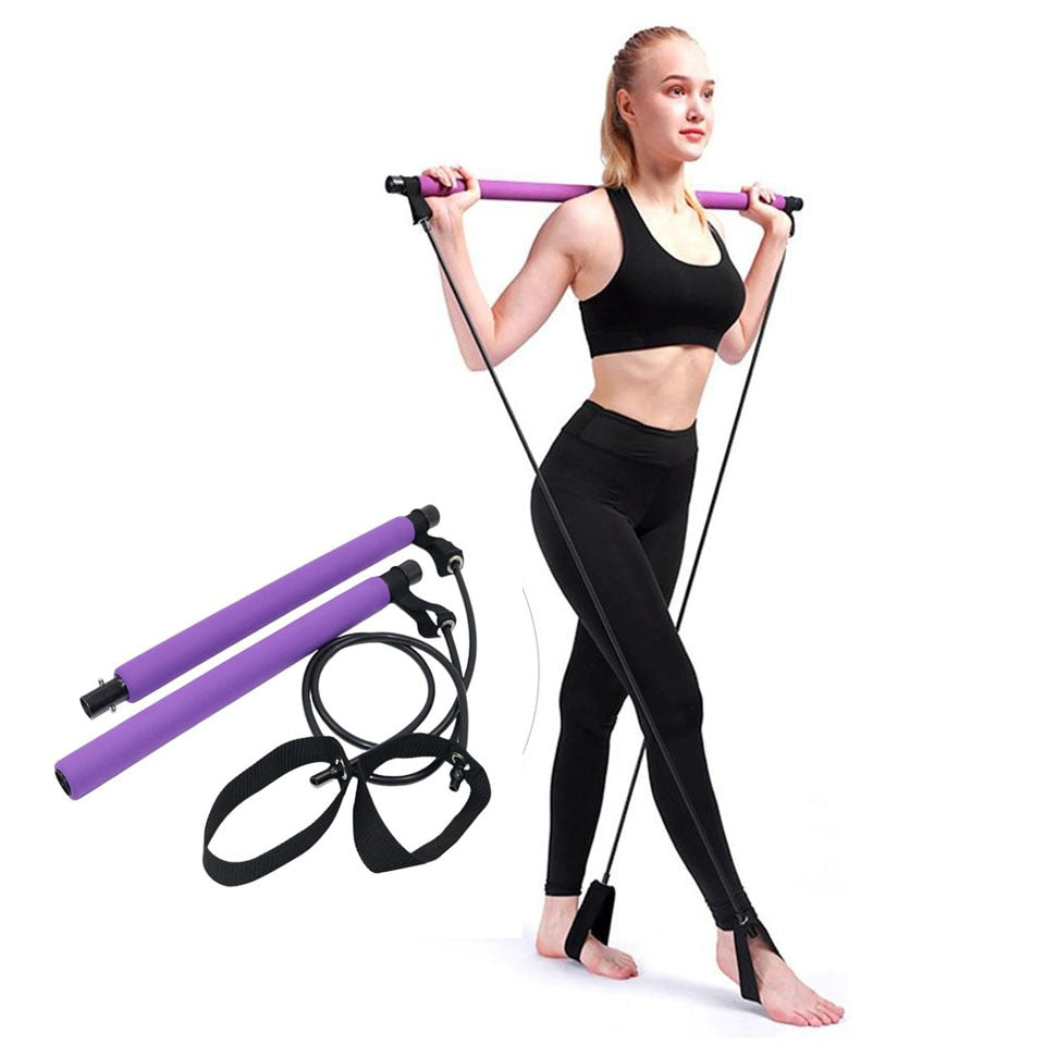 Body Building Rope Bar Kit