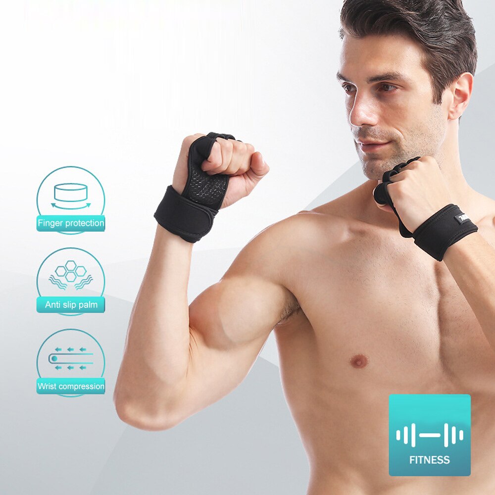 Fitness Anti-Slip Palm Guard Gloves