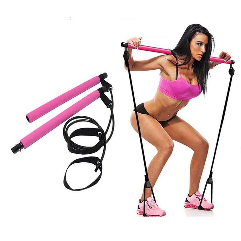 Body Building Rope Bar Kit