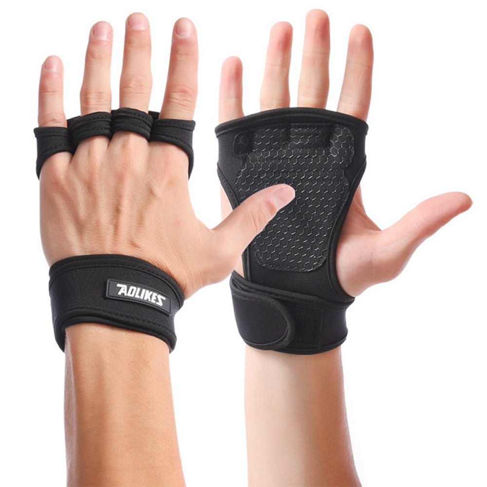 Fitness Anti-Slip Palm Guard Gloves