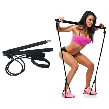 Body Building Rope Bar Kit