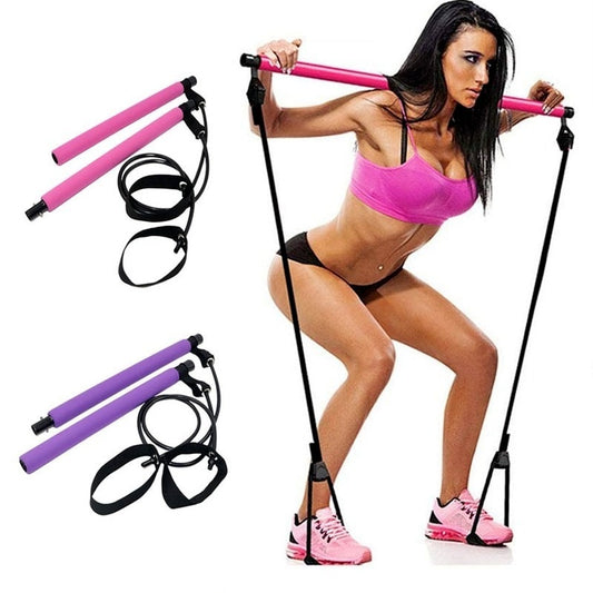 Body Building Rope Bar Kit