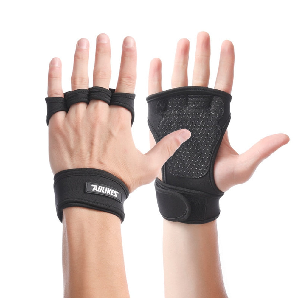 Fitness Anti-Slip Palm Guard Gloves