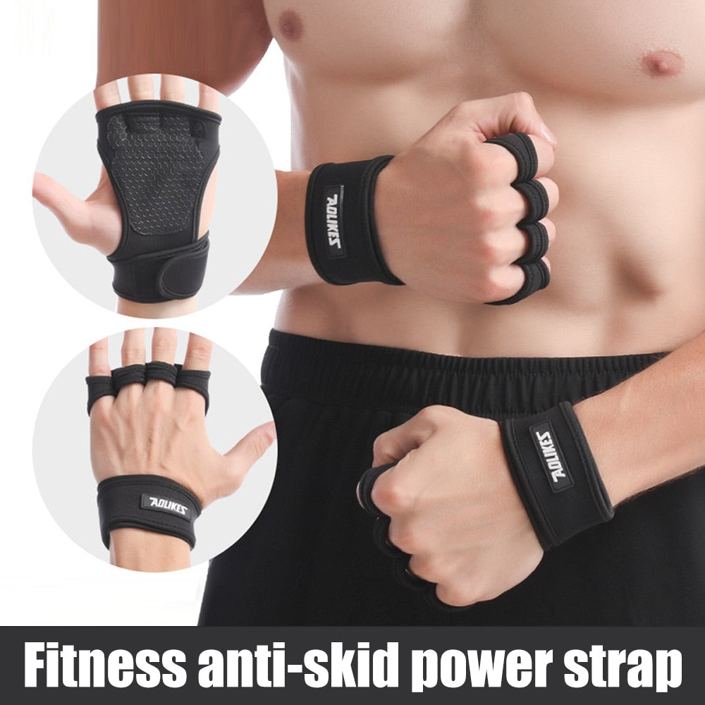 Fitness Anti-Slip Palm Guard Gloves