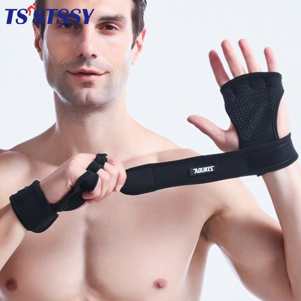 Fitness Anti-Slip Palm Guard Gloves