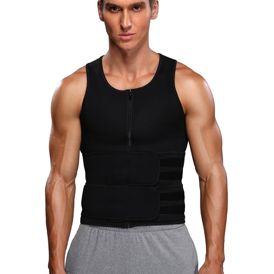 Men Body Shaper Fitness Top