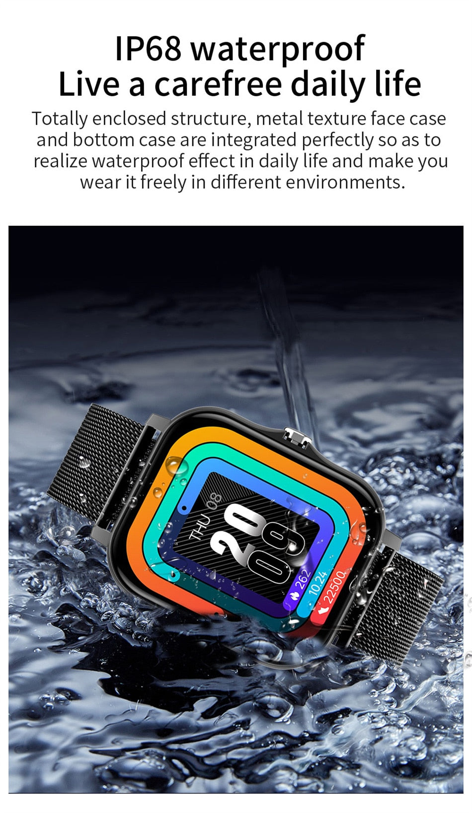 Smart Watch Fitness Tracker