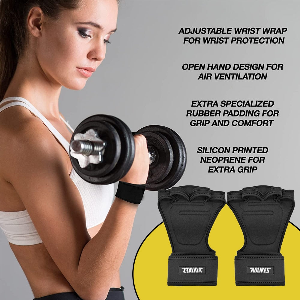 Fitness Anti-Slip Palm Guard Gloves