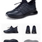 Men's Black Leather Fitness Shoes